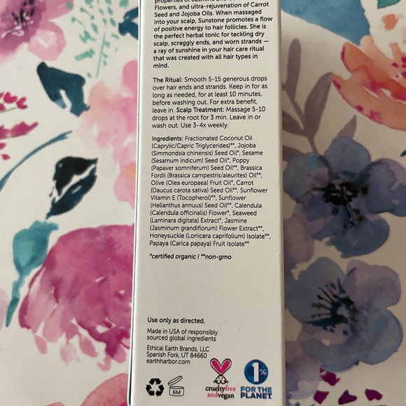 Earth harbor sunstone hair elixir - Picture 6 of 6